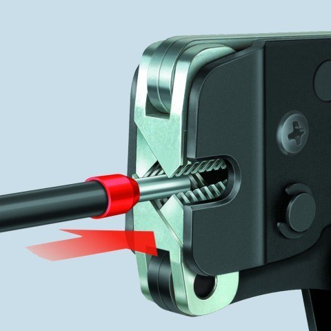 KNIPEX SAMONASTAWNE SZCZYPCE DO ZAGNIATANIA TULEJEK 190MM KNIPEX SAMONASTAWNE SZCZYPCE DO ZAGNIATANIA TULEJEK 190MM