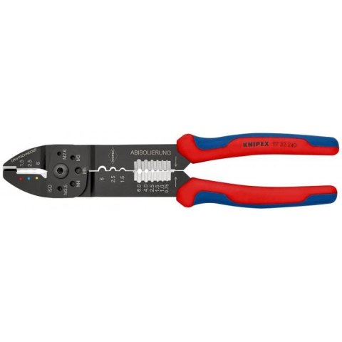 KNIPEX SZCZYPCE DO ZAGNIATANIA ZŁĄCZEK KABLOWYCH 0,5-6,0 MM KNIPEX SZCZYPCE DO ZAGNIATANIA ZŁĄCZEK KABLOWYCH 0,5-6,0 MM