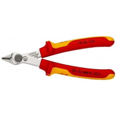 KNIPEX SZCZYPCE TNĄCE SUPER KNIPS 125MM IZOLOWANE KNIPEX SZCZYPCE TNĄCE SUPER KNIPS 125MM IZOLOWANE