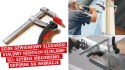 BESSEY ZESTAW ŚCISKÓW DŹWIGNIOWY SZYBKOMOCUJĄCY LEKKI KLIKLAMP
