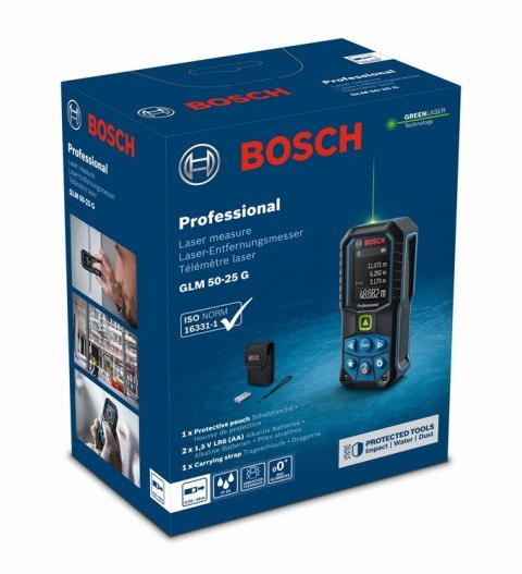BOSCH DALMIERZ LASEROWY GLM 50-25 G BOSCH DALMIERZ LASEROWY GLM 50-25 G
