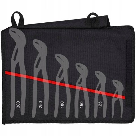 KNIPEX ETUI ZWIJANE NA KLUCZE, 6 PRZEGRÓDEK KNIPEX ETUI ZWIJANE NA KLUCZE, 6 PRZEGRÓDEK