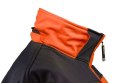 NEO KURTKA SOFTSHELL Z KAPTUREM POMARAŃCZOWA, ROZMIAR XXL