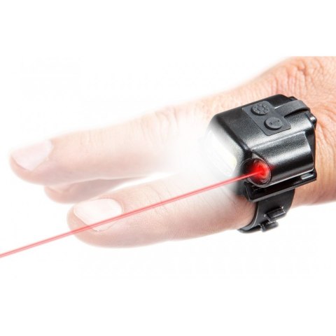 NEO LATARKA PUNKTOWA LED 90LM + LASER, 2W1 NEO LATARKA PUNKTOWA LED 90LM + LASER, 2W1