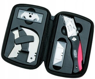 BESSEY NÓŻ ZE SKŁADANYM OSTRZEM + OSTRZA, ETUI BESSEY NÓŻ ZE SKŁADANYM OSTRZEM + OSTRZA, ETUI