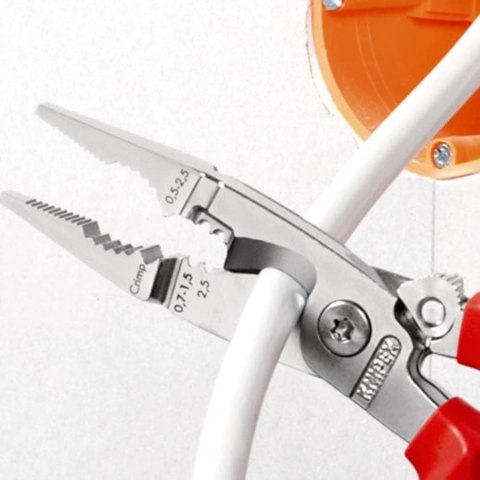 KNIPEX SZCZYPCE DO PRAC ELEKTROINSTALACYJNYCH 6W1 KNIPEX SZCZYPCE DO PRAC ELEKTROINSTALACYJNYCH 6W1