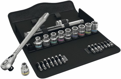 WERA ZESTAW KLUCZY I BITÓW+GRZECHOTKA ZYKLOP METAL 1/2''28 CZĘŚCI WERA ZESTAW KLUCZY I BITÓW+GRZECHOTKA ZYKLOP METAL 1/2''28 CZĘŚCI