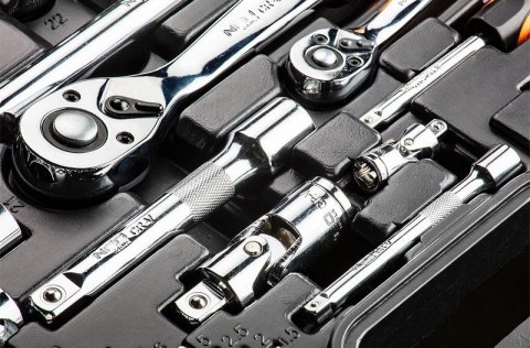 NEO ZESTAW KLUCZY NASADOWYCH 1/4'',1/2'' 77 CZĘŚCI CRV NEO ZESTAW KLUCZY NASADOWYCH 1/4'',1/2'' 77 CZĘŚCI CRV