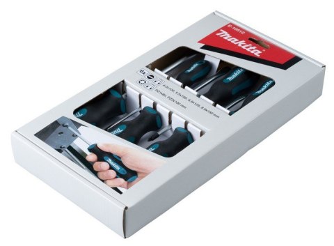 MAKITA ZESTAW WKRĘTAKÓW 6 SZT. SL + PZ MAKITA ZESTAW WKRĘTAKÓW 6 SZT. SL + PZ
