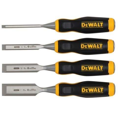 DEWALT DŁUTA DO DREWNA ZESTAW 4 SZT. DEWALT DŁUTA DO DREWNA ZESTAW 4 SZT.
