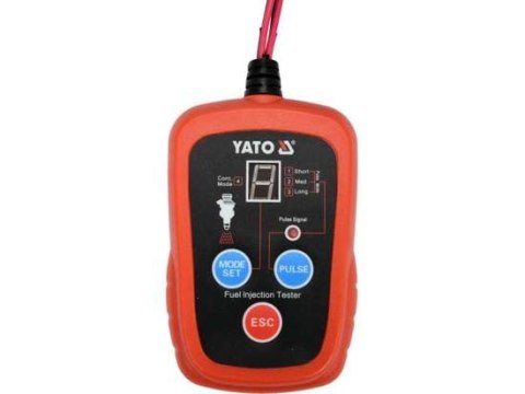 YATO ELEKTRONICZNY TESTER WTRYSKIWACZY SILNIKÓW BENZYNOWYCH YATO ELEKTRONICZNY TESTER WTRYSKIWACZY SILNIKÓW BENZYNOWYCH