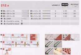 FISCHER FIXTAINER 212 SX+WKRĘTY+HAKI