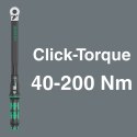 WERA KLUCZ DYNAMOMETRYCZNY CLICK-TORQUE E C 3 SET 2, 40-200NM