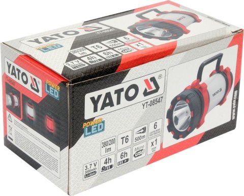 YATO LATARKA/SZPERACZ WIELOFUNKCYJNY 3W1 380LM YATO LATARKA/SZPERACZ WIELOFUNKCYJNY 3W1 380LM
