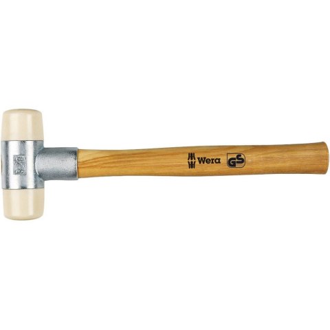 WERA MŁOTEK Z TWORZYWA DO POBIJANIA TWARDY 100G., 22MM WERA MŁOTEK Z TWORZYWA DO POBIJANIA TWARDY 100G., 22MM