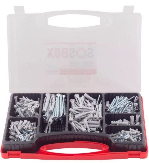 FISCHER REDBOX SOS-BOX 360 S+FU+WKRĘTY FISCHER REDBOX SOS-BOX 360 S+FU+WKRĘTY