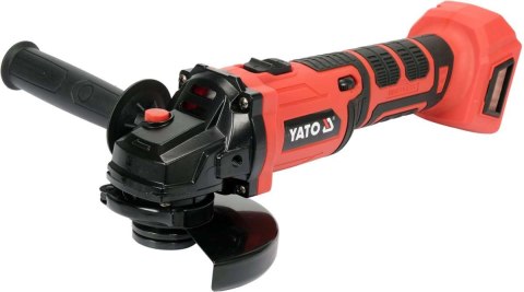 YATO SZLIFIERKA KĄTOWA BEZSZCZOTKOWA 125MM 18V,REGULACJA OBROTÓW YATO SZLIFIERKA KĄTOWA BEZSZCZOTKOWA 125MM 18V,REGULACJA OBROTÓW
