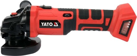 YATO SZLIFIERKA KĄTOWA BEZSZCZOTKOWA 125MM 18V,REGULACJA OBROTÓW YATO SZLIFIERKA KĄTOWA BEZSZCZOTKOWA 125MM 18V,REGULACJA OBROTÓW