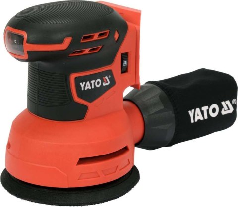 YATO SZLIFIERKA MIMOŚRODOWA 18V 125MM BEZ AKUMULATORA YATO SZLIFIERKA MIMOŚRODOWA 18V 125MM BEZ AKUMULATORA