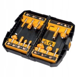 DEWALT ZESTAW FREZÓW 15 EL.