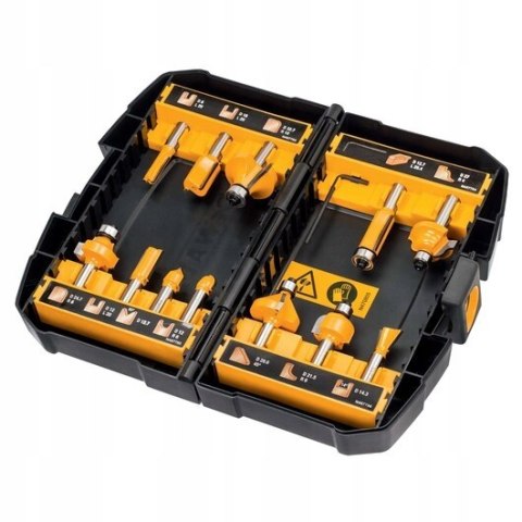 DEWALT ZESTAW FREZÓW 15 EL. DEWALT ZESTAW FREZÓW 15 EL.