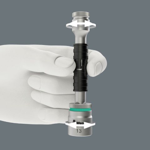 WERA ZESTAW KLUCZY NASADOWYCH ZYLKOP 1/4'' 5-13 MM,16 CZ. WERA ZESTAW KLUCZY NASADOWYCH ZYLKOP 1/4'' 5-13 MM,16 CZ.