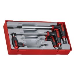 TENG TOOLS ZESTAW KLUCZY TRZPIENIOWYCH SZEŚCIOKĄTNYC Z RĘKOJEŚCIĄ 7SZT.