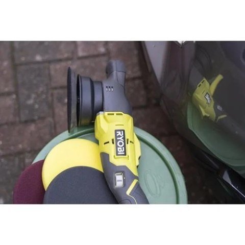 RYOBI AKUMULATOROWA POLERKA MIMOŚRODOWA 125MM R18P-0 18V 0*AH ONE+ RYOBI AKUMULATOROWA POLERKA MIMOŚRODOWA 125MM R18P-0 18V 0*AH ONE+