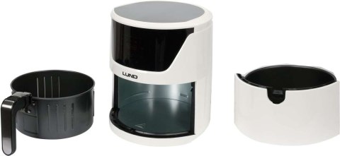 LUND FRYTKOWNICA BEZTŁUSZCZOWA 3,7L 1400W LED BIAŁA LUND FRYTKOWNICA BEZTŁUSZCZOWA 3,7L 1400W LED BIAŁA