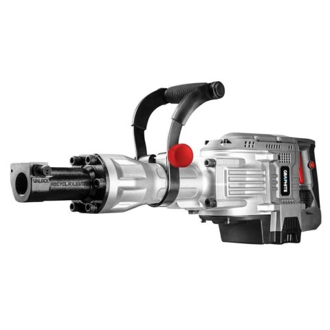 GRAPHITE MŁOT WYBURZENIOWY, UCHWYT SZEŚCIOKĄTNY 30MM, 1700W UDAR 45J GRAPHITE MŁOT WYBURZENIOWY, UCHWYT SZEŚCIOKĄTNY 30MM, 1700W UDAR 45J