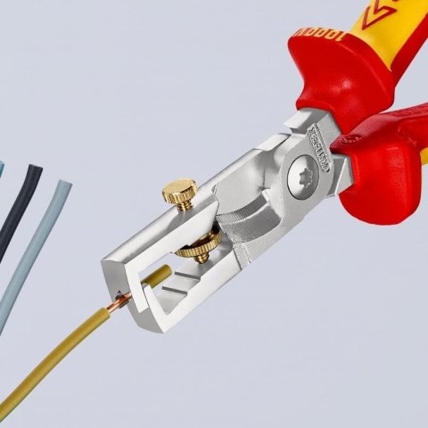 KNIPEX SZCZYPCE DO ZDEJMOWANIA IZOLACJI Z NOŻYCAMI DO KABLI 180MM KNIPEX SZCZYPCE DO ZDEJMOWANIA IZOLACJI Z NOŻYCAMI DO KABLI 180MM