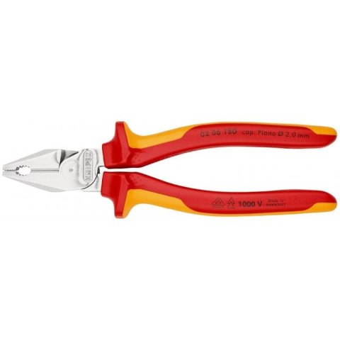 KNIPEX SZCZYPCE UNIWERSALNE 180MM O ZWIĘKSZONYM PRZEŁOŻENIU KNIPEX SZCZYPCE UNIWERSALNE 180MM O ZWIĘKSZONYM PRZEŁOŻENIU