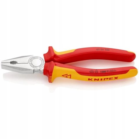 KNIPEX SZCZYPCE UNIWERSALNE IZOLOWANE VDE 200MM KNIPEX SZCZYPCE UNIWERSALNE IZOLOWANE VDE 200MM