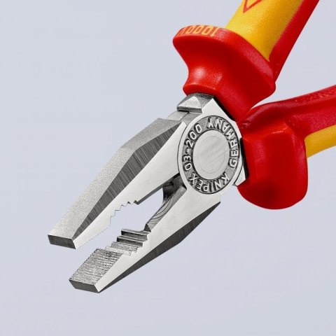 KNIPEX SZCZYPCE UNIWERSALNE IZOLOWANE VDE 200MM KNIPEX SZCZYPCE UNIWERSALNE IZOLOWANE VDE 200MM