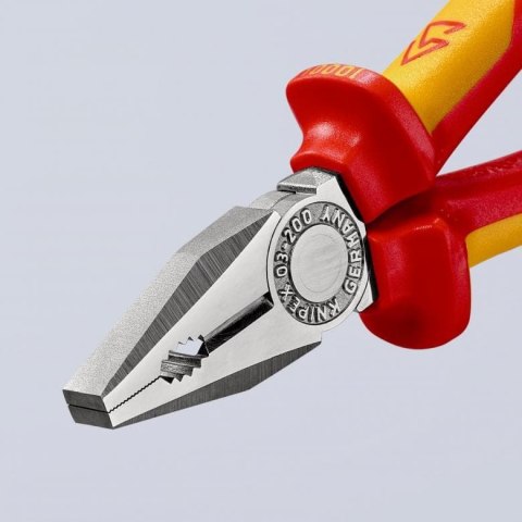 KNIPEX SZCZYPCE UNIWERSALNE IZOLOWANE VDE 200MM KNIPEX SZCZYPCE UNIWERSALNE IZOLOWANE VDE 200MM