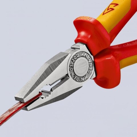 KNIPEX SZCZYPCE UNIWERSALNE IZOLOWANE VDE 200MM KNIPEX SZCZYPCE UNIWERSALNE IZOLOWANE VDE 200MM
