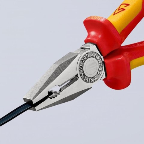 KNIPEX SZCZYPCE UNIWERSALNE IZOLOWANE VDE 200MM KNIPEX SZCZYPCE UNIWERSALNE IZOLOWANE VDE 200MM