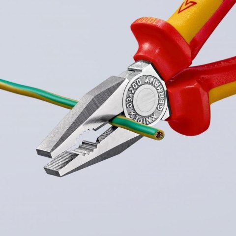 KNIPEX SZCZYPCE UNIWERSALNE IZOLOWANE VDE 200MM KNIPEX SZCZYPCE UNIWERSALNE IZOLOWANE VDE 200MM
