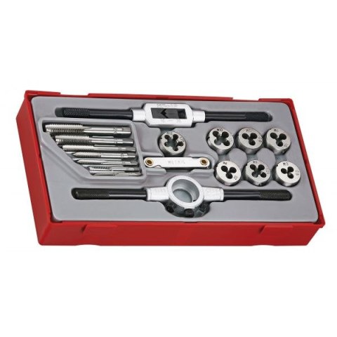 TENG TOOLS ZESTAW GWINTOWNIKÓW I NARZYNEK, 17 ELEMENTÓW TENG TOOLS ZESTAW GWINTOWNIKÓW I NARZYNEK, 17 ELEMENTÓW