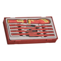 TENG TOOLS ZESTAW WKRĘTAKÓW 1000V IZOLOWANYCH 10SZT.