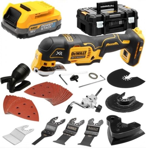 DEWALT AKUMULATOROWE NARZĘDZIE WIELOFUNKCYJNE 18V XR 1*1.7AH TSTAK DEWALT AKUMULATOROWE NARZĘDZIE WIELOFUNKCYJNE 18V XR 1*1.7AH TSTAK