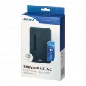 ORNO DZWONEK GONG DO DRZWI PRZEWODOWY BREVIS MAXI CZARNY 230V