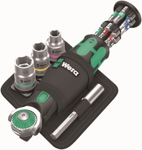 WERA GRZECHOTKA ZYKLOP POCKET SET 2, 18CZ. WERA GRZECHOTKA ZYKLOP POCKET SET 2, 18CZ.