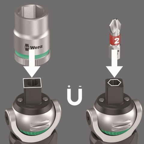 WERA GRZECHOTKA ZYKLOP POCKET SET 2, 18CZ. WERA GRZECHOTKA ZYKLOP POCKET SET 2, 18CZ.