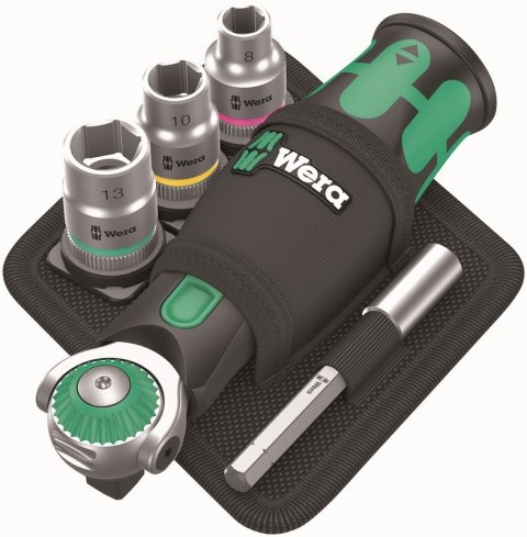 WERA GRZECHOTKA ZYKLOP POCKET SET 2, 18CZ. WERA GRZECHOTKA ZYKLOP POCKET SET 2, 18CZ.
