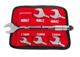 ROTHENBERGER KLUCZ DYNAMOMETRYCZNY + NAKŁADKI