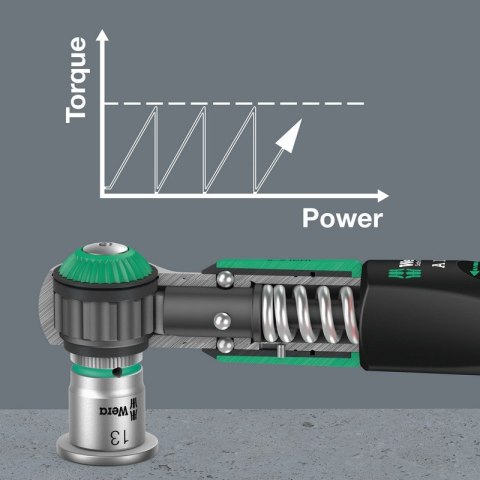 WERA KLUCZ DYNAMOMETRYCZNY SAFE-TORQUE A 1 1/4'',2-12 NM, 2-12 NM WERA KLUCZ DYNAMOMETRYCZNY SAFE-TORQUE A 1 1/4'',2-12 NM, 2-12 NM