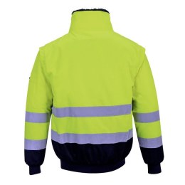 PORTWEST KURTKA OSTRZEGAWCZA OCIEPLANA PILOT 3W1 PJ50 ROZMIAR M