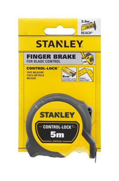 STANLEY MIARA STANLEY CONTROL LOCK 5M*25MM STANLEY MIARA STANLEY CONTROL LOCK 5M*25MM