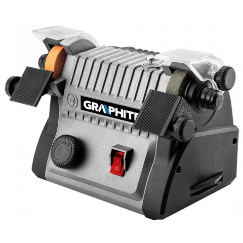GRAPHITE MINI SZLIFIERKA STOŁOWA AKUMULATOROWA 3W1 GRAPHITE MINI SZLIFIERKA STOŁOWA AKUMULATOROWA 3W1